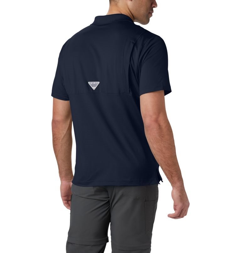 Tricouri Polo Columbia PFG Skiff Cast Barbati Bleumarin | RZM09ZS8Q