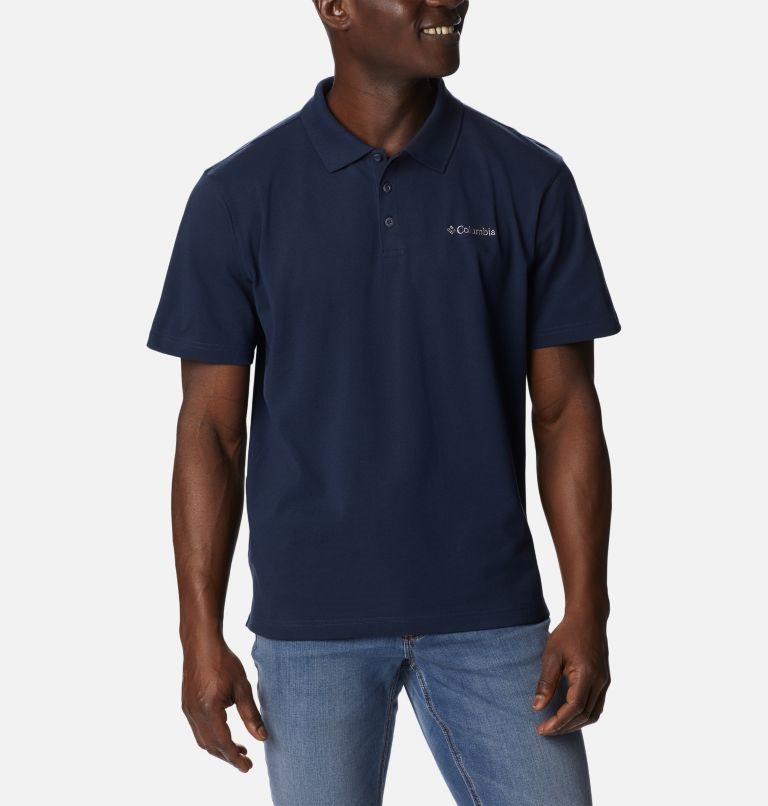 Tricouri Polo Columbia Pines Terrace Barbati Bleumarin | CUQ1A79M8