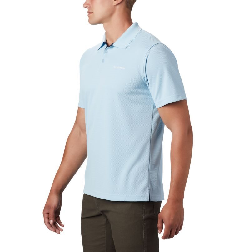 Tricouri Polo Columbia Utilizer Barbati Albastri Deschis | HJSQAZ078