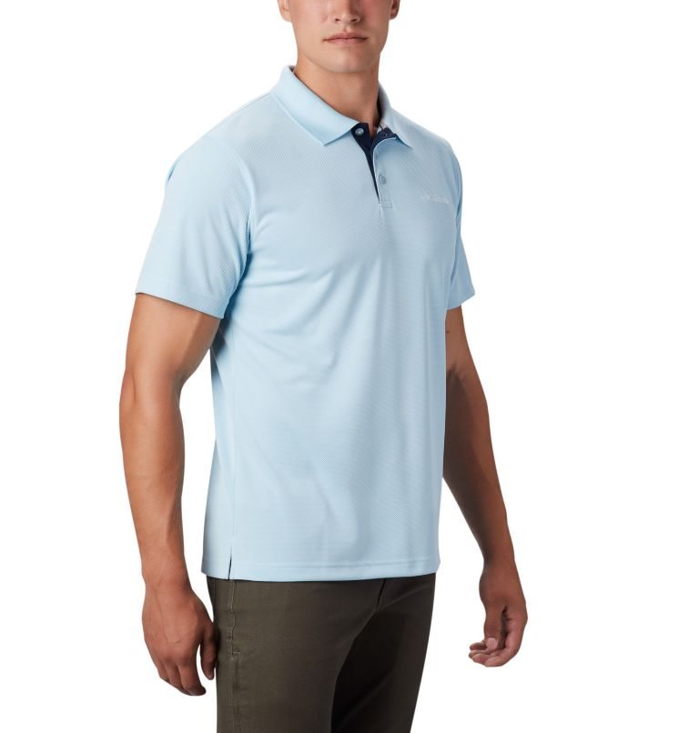 Tricouri Polo Columbia Utilizer Barbati Albastri Deschis | HJSQAZ078