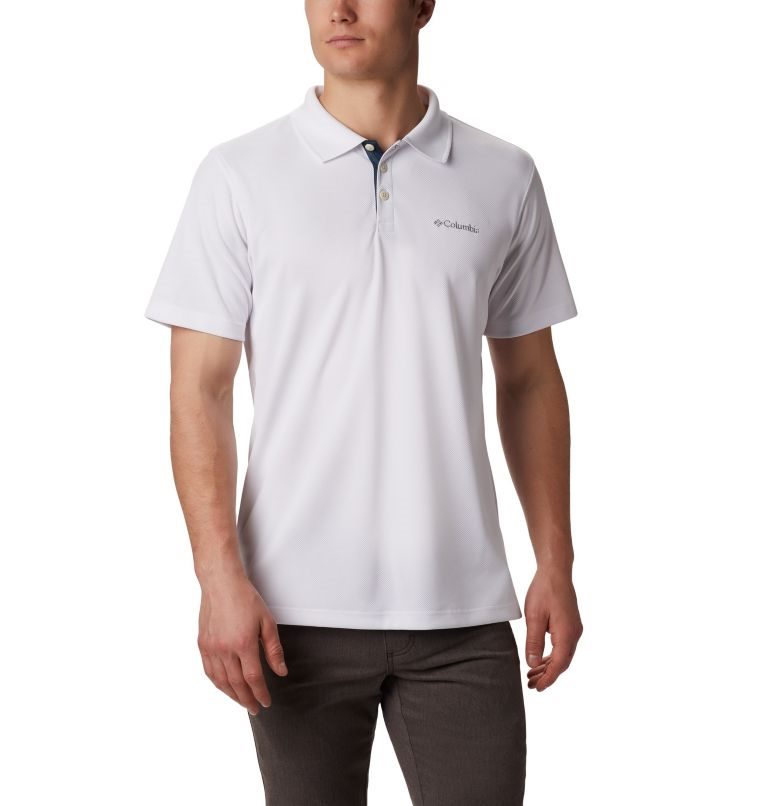 Tricouri Polo Columbia Utilizer Barbati Albi | MPSQ7ZA9M