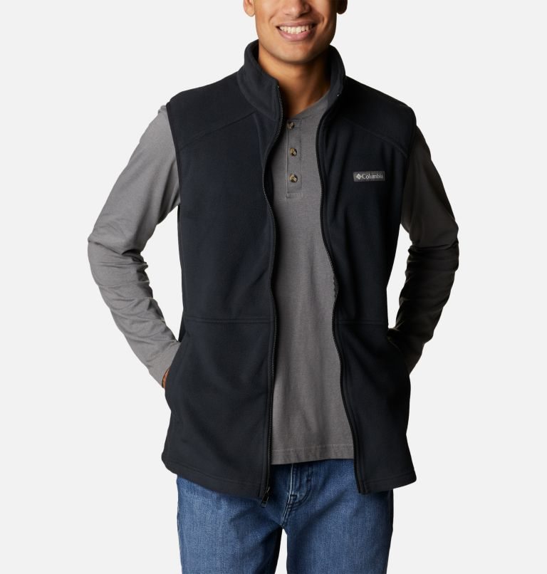 Vesta Columbia Castle Dale Fleece Barbati Negrii | JQ98SZMA0