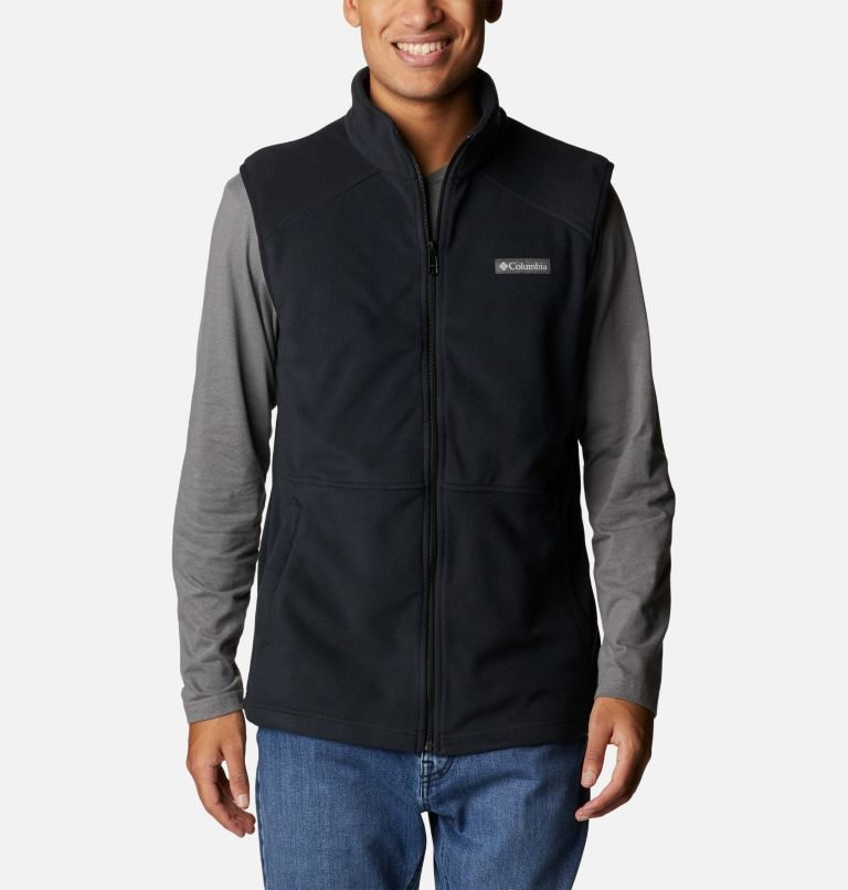 Vesta Columbia Castle Dale Fleece Barbati Negrii | JQ98SZMA0