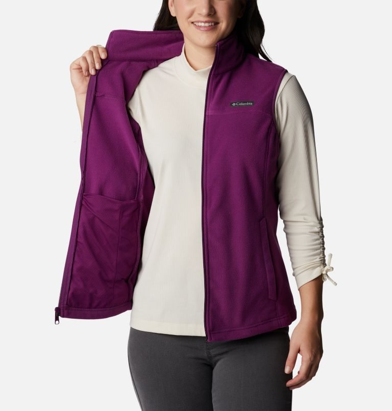 Vesta Columbia Castle Dale Fleece Dama Violet | AEZA0SQ79