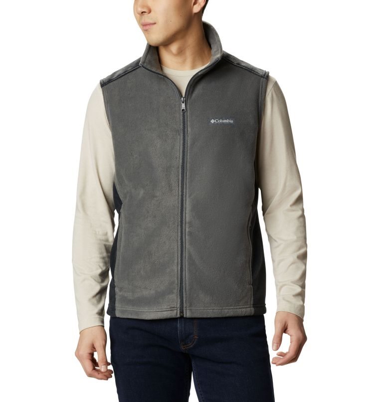 Vesta Columbia Steens Mountain Fleece Barbati Gri Inchis | MDZ7S1M90