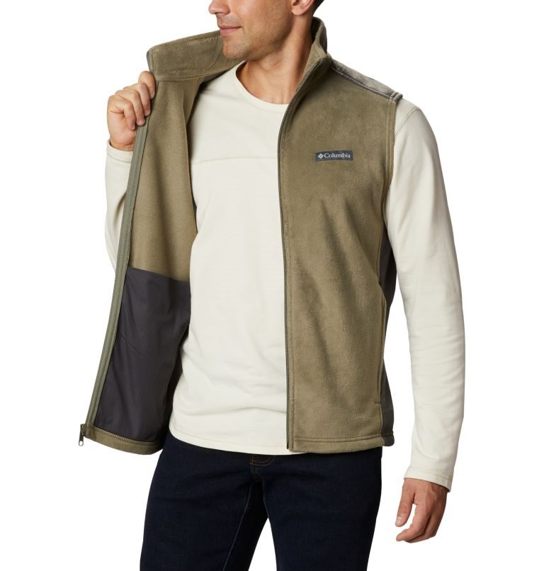 Vesta Columbia Steens Mountain Fleece Barbati Masline Verzi | MGQZS7AM8