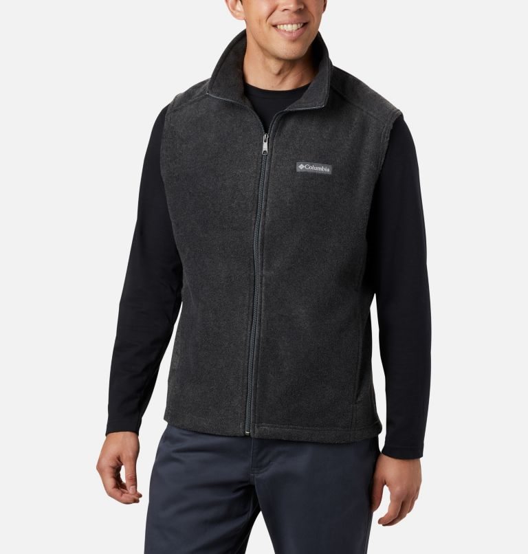 Vesta Columbia Steens Mountain Fleece Barbati Negrii | VMM81S9ZQ