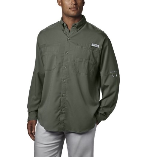 Camasa Columbia PFG Tamiami II Long Sleeve Barbati Gri Inchis | AB9780M1S