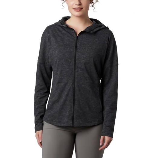 Hanorac Cu Gluga Columbia Cades Cove Full Zip Dama Negrii | KIA91M0Z7