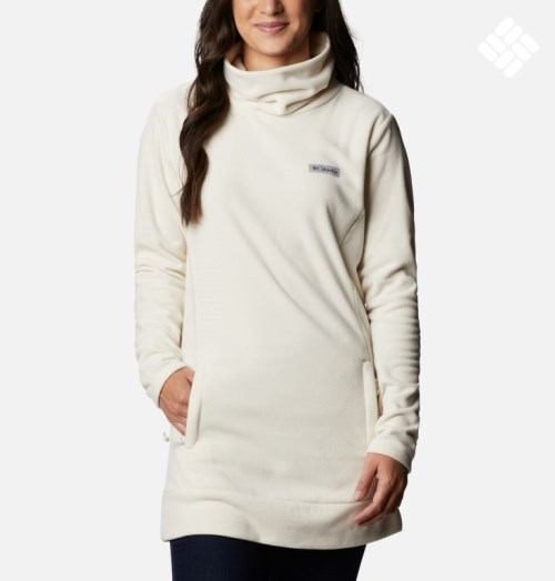 Hanorace Columbia Ali Peak Fleece Tunic Dama Albi | RG91QSAZ7