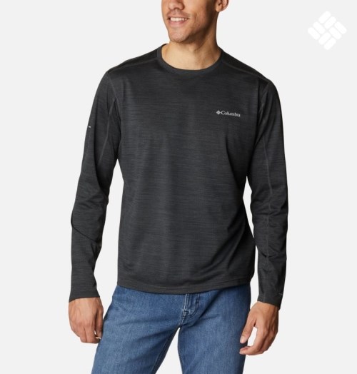 Hanorace Columbia Alpine Chill Zero Long Sleeve Barbati Negrii | KMZA0Q1S7