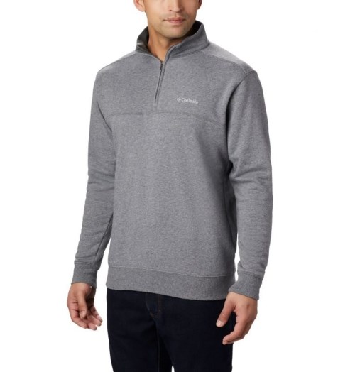 Hanorace Columbia Hart Mountain II Half Zip Barbati Gri | BP9M7Q80A