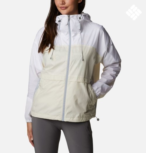 Jacheta Columbia Alpine Chill Windbreaker Dama Albi | SV8QS1AM0