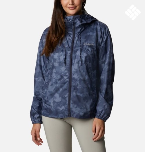 Jacheta Columbia Flash Challenger Novelty Windbreaker Dama Bleumarin | GJ91AQS7Z