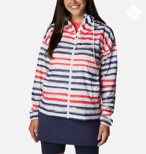 Jacheta Columbia Flash Challenger Novelty Windbreaker Dama Dungi | VFQ097AS8