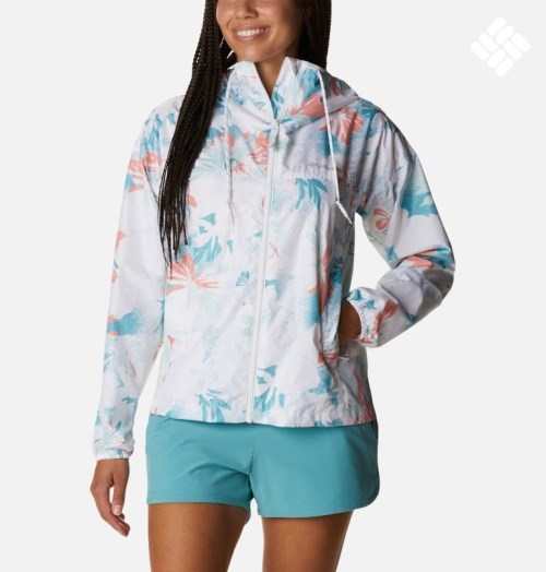 Jacheta Columbia Flash Challenger Novelty Windbreaker Dama Flori | YF0QM1A97