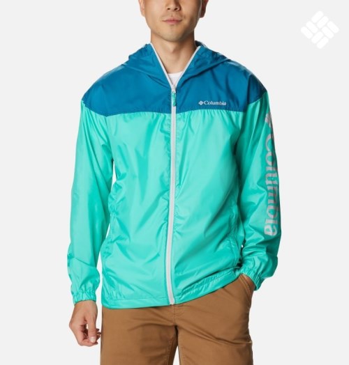 Jacheta Columbia Flash Challenger Novelty Windbreaker Barbati Turcoaz | YGM1S089Z