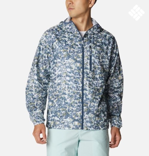 Jacheta Columbia Flash Forward Windbreaker Print Barbati Albastri | SIAZ9S17Q