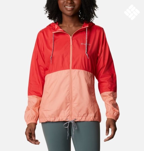 Jacheta Columbia Flash Forward Windbreaker Dama Rosii Corai | US9M1SZQ7