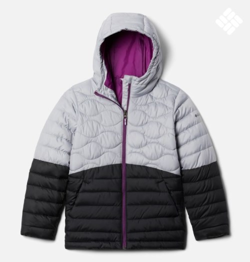 Jacheta Columbia Humphrey Hills Puffer Copii Gri Deschis Negrii | LHQ10798Z