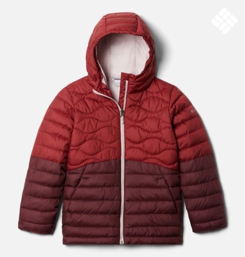 Jacheta Columbia Humphrey Hills Puffer Copii Rosii | VUZ8AM7QS