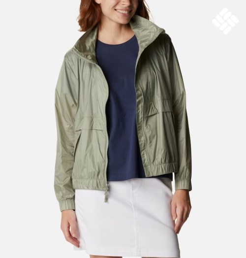 Jacheta Columbia Sunny City Windbreaker Dama Masline Verzi | IB8917SZM