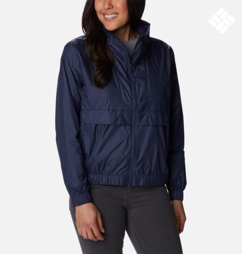 Jacheta Columbia Sunny City Windbreaker Dama Bleumarin | NV917ZS08