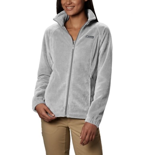 Jachete Din Lână Columbia Benton Springs Full Zip Dama Gri | DYMA1097Z