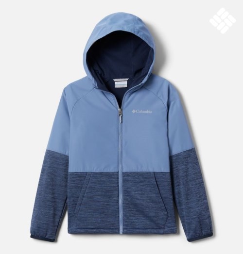 Jachete Din Lână Columbia Out-Shield Dry Full Zip Copii Albastri | HSS8ZA709