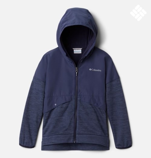 Jachete Din Lână Columbia Out-Shield Dry Full Zip Copii Bleumarin | PXQ7A81SZ