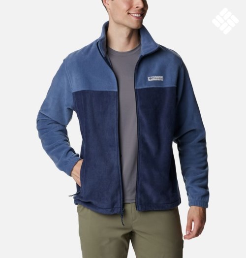 Jachete Din Lână Columbia Steens Mountain 2.0 Full Zip Barbati Bleumarin | SIZ7018AM