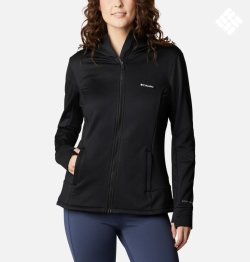 Jachete Din Lână Columbia Windgates Tech Full Zip Dama Negrii | KS981S0QM