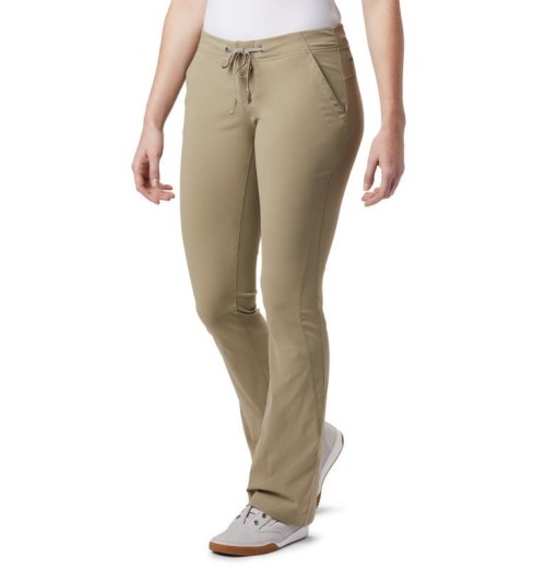 Pantaloni Columbia Anytime Outdoor Boot Cut Drumetie Dama Kaki | NQSQ79AZ8