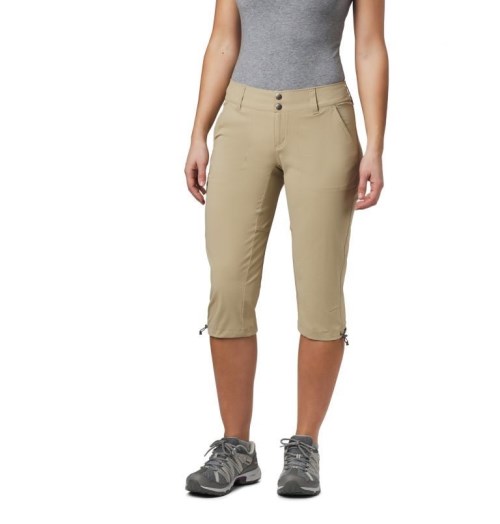 Pantaloni Columbia Saturday Trail II Knee Dama Kaki | DI8QS9A07