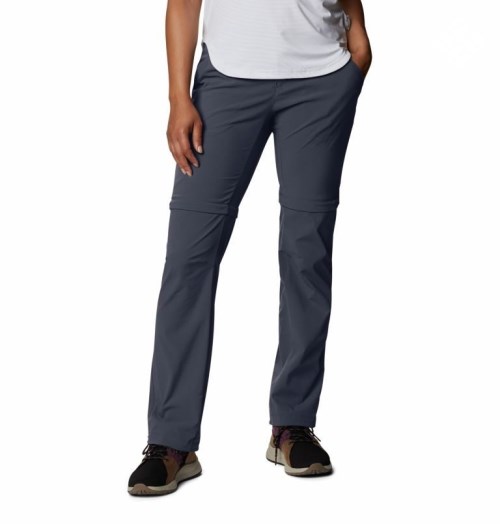 Pantaloni Columbia Saturday Trail II Stretch Convertible Dama Bleumarin | VW8A017ZM