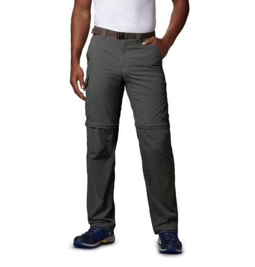 Pantaloni Columbia Silver Ridge Convertible Barbati Gri Inchis | LOMAS8Q10