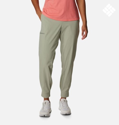 Pantaloni Jogger Columbia On The Go Dama Masline Verzi | YE1M8A7SQ