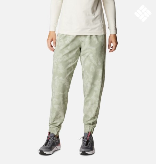 Pantaloni Jogger Columbia Pleasant Creek Dama Masline Verzi | DR0MA1Z8Q