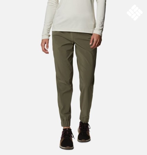 Pantaloni Jogger Columbia Pleasant Creek Dama Masline Verzi | OZSAQMZ91