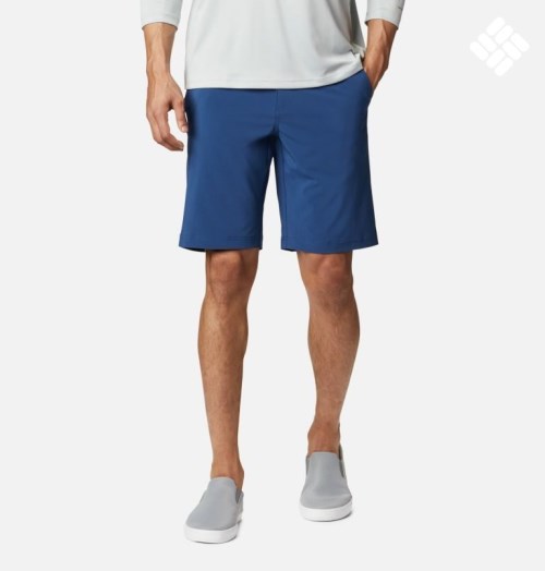 Pantaloni Scurti Columbia PFG Slack Tide Barbati Albastri | OWQZ0M87S