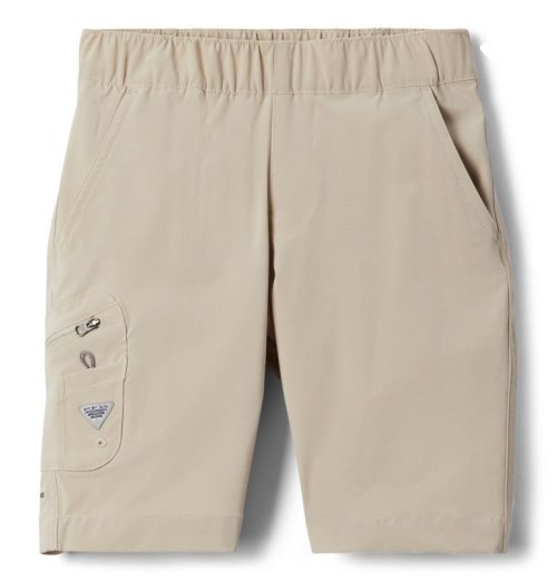 Pantaloni Scurti Columbia PFG Terminal Tackle Copii Kaki | ZXM807Z1S