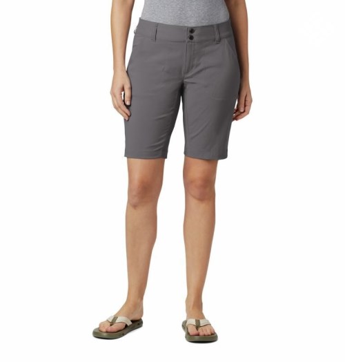 Pantaloni Scurti Columbia Saturday Trail Long Dama Gri | TWZS78A0Q