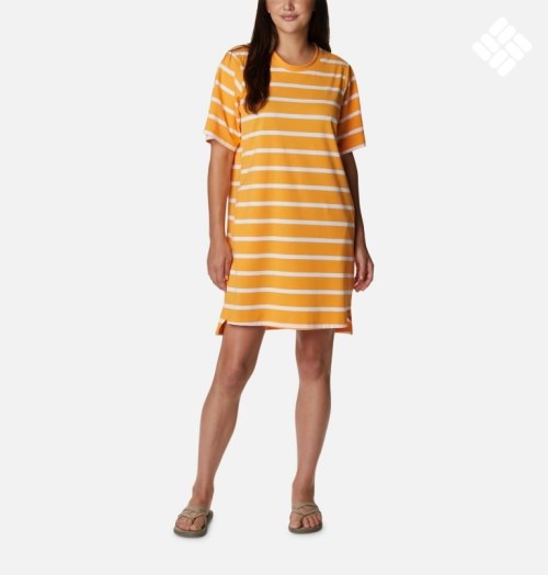 Rochie Columbia Sun Trek T-Shirt Dama Dungi | MH97SAQZ8