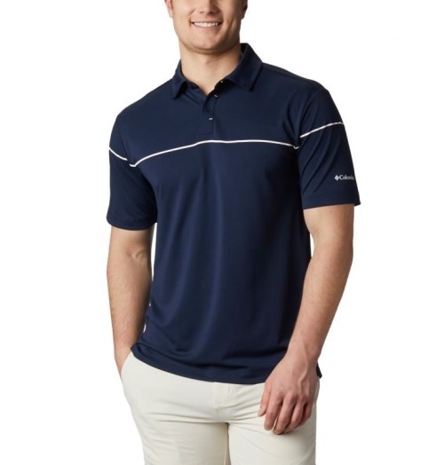 Tricouri Polo Columbia Omni-Wick Breaker Golf Barbati Bleumarin | KXA7SQ0ZM