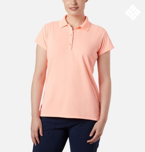 Tricouri Polo Columbia PFG Innisfree Scurte Sleeve Dama Roz | SL9A8MQZ0